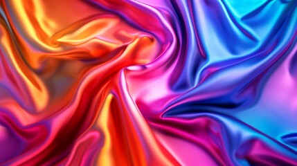 Obraz premium illustration fabric colorful