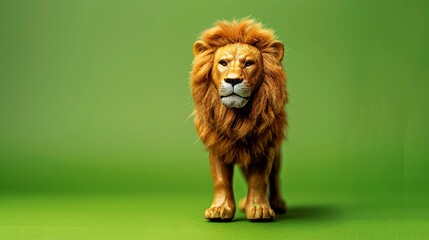 Obraz premium illustration toys on clean blue background