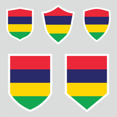 Mauritius Set shield frame