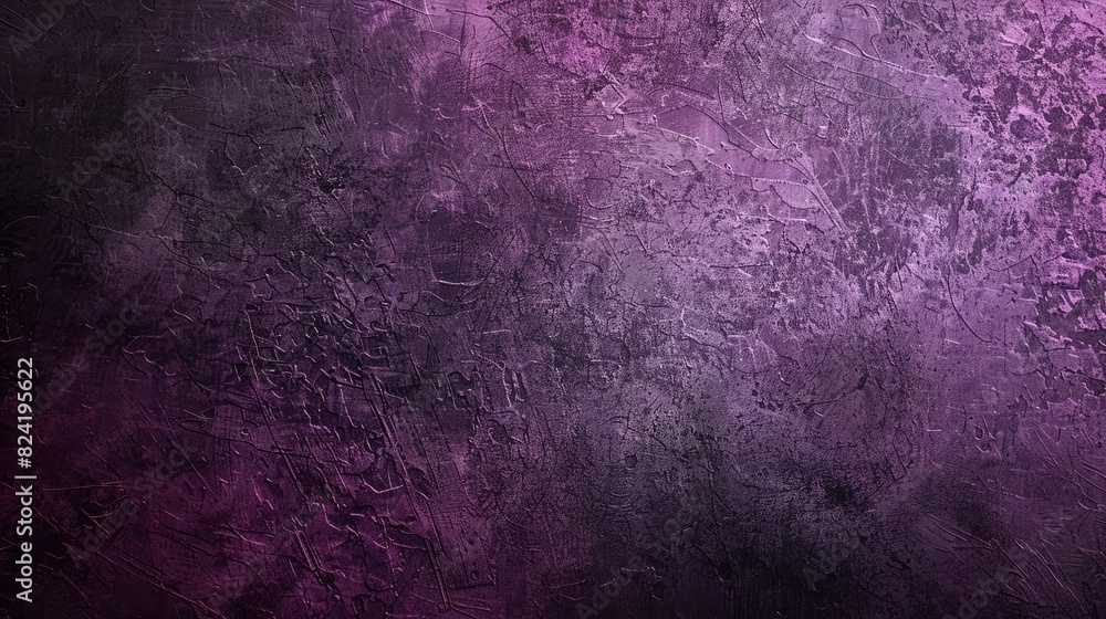 Wall mural a grainy texture background in shades of plum and charcoal gray, adding a moody and sophisticated fe