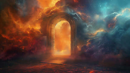Mystical Portals - Portals opening into otherworldly dimensions.
