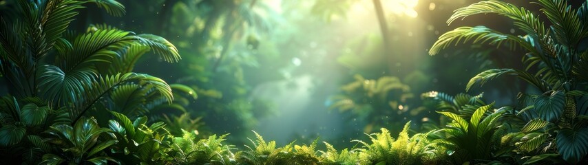 Background Tropical. The lush rainforest foliage is a living entity, constantly growing and moving, a testament to the dynamic nature of this vibrant ecosystem.