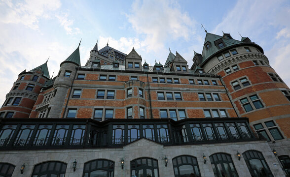 River view at Chateau Frontenac - Quebec City, Canada