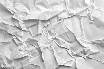 Obraz premium White creased poster texture