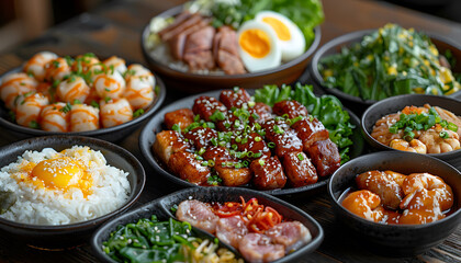 Obraz premium food background