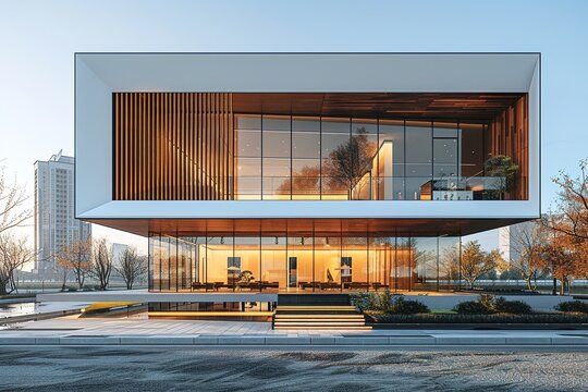 A modern small villa