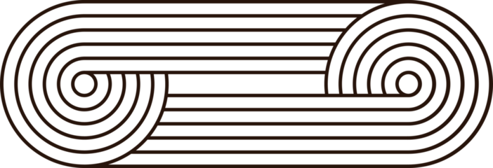 Zen geometric line pattern shape figure