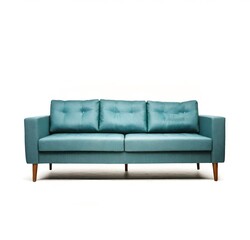 Fototapeta premium sofa isolated on white, couch, room, home, comfortable, leather, design, 3d, seat, armchair, decor, object, relax, style, pillow, cushion, comfort, contemporary, chair, indoors, wall