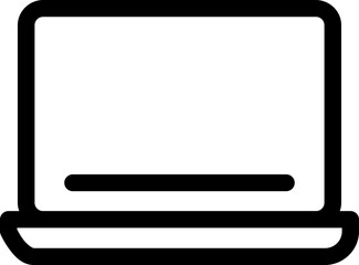 laptop icon illustration