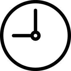 clock icon illustration