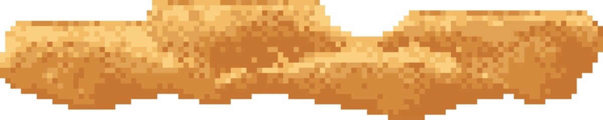 Game level landscape, sands and dunes