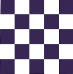 Chess board print, squared shapes element