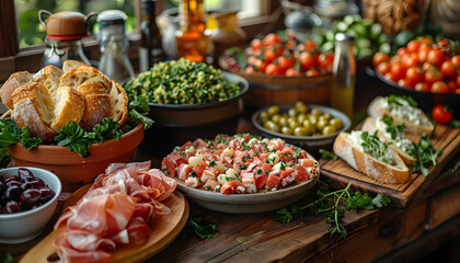 Fototapeta premium food background
