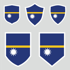 Nauru Set shield frame