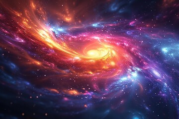 Obraz premium Gorgeous Milky Way and Nebula