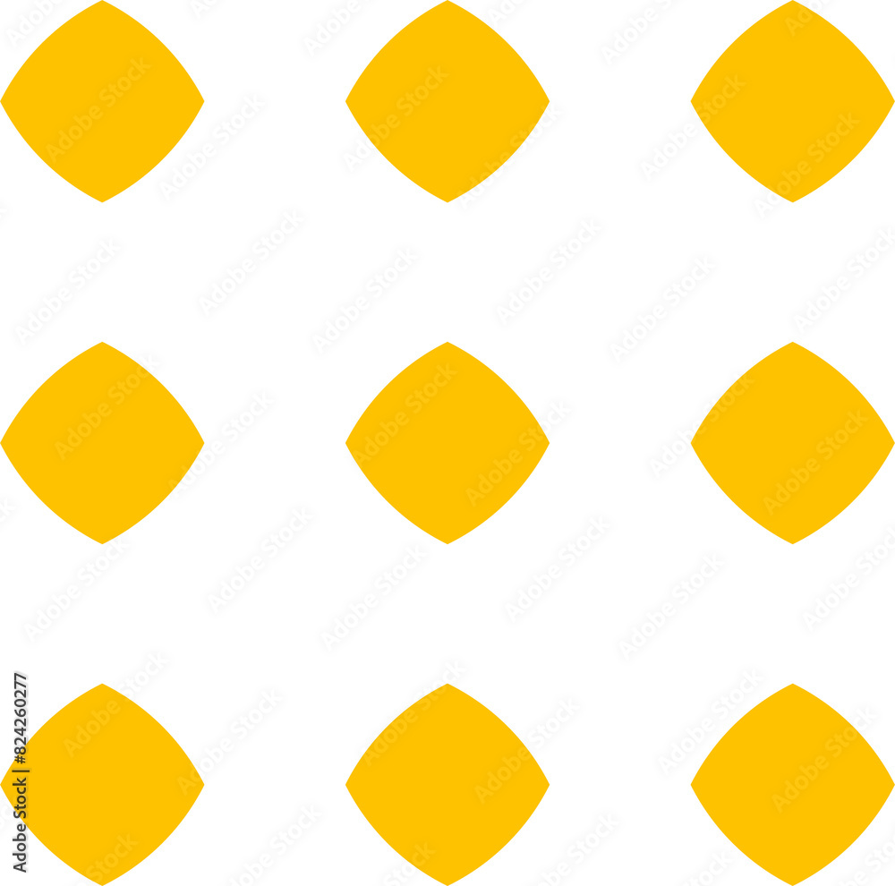 Poster Memphis shape, abstract element or graphic form
