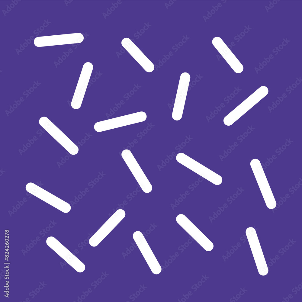 Poster Memphis shape, geometric element or pattern