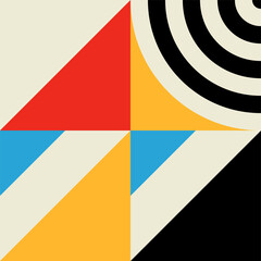 Geometric, graphic modern pattern element or shape