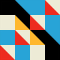 Abstract, geometric modern pattern form or shape