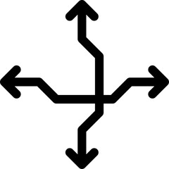 Y2K groovy geometric symbol, retro graphic element