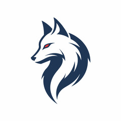 wolf head silhouette