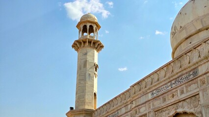 Abbasi Mosque was built by Nawab Bahawal Khan in 1849 is a mosque located close to Derawar Fort in Yazman Tehsil, within the Cholistan Desert in Bahawalpur District, Punjab province