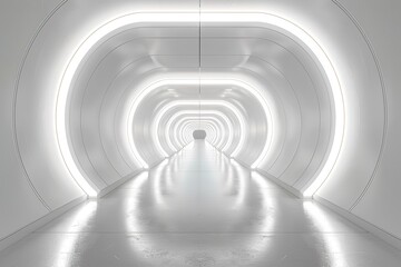 Tunnel frame of light