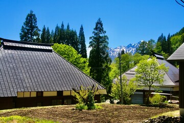 青鬼集落・北アルプス（長野県・白馬村）