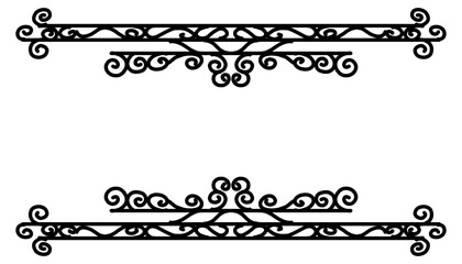 Obraz premium Vintage black frame design. Perfect for invitation cards, book covers, wallpapers, banners, web