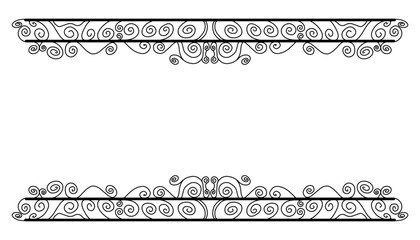 Fototapeta premium Vintage black frame design. Perfect for invitation cards, book covers, wallpapers, banners, web