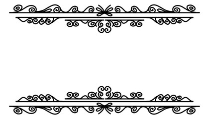 Vintage black frame design. Perfect for invitation cards, book covers, wallpapers, banners, web