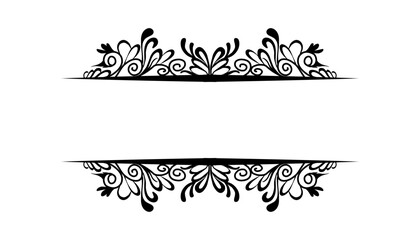 Vintage black frame design. Perfect for invitation cards, book covers, wallpapers, banners, web