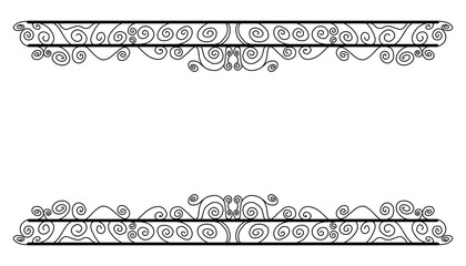 Fototapeta premium Vintage black frame design. Perfect for invitation cards, book covers, wallpapers, banners, web