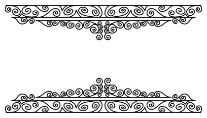 Fototapeta premium Vintage black frame design. Perfect for invitation cards, book covers, wallpapers, banners, web