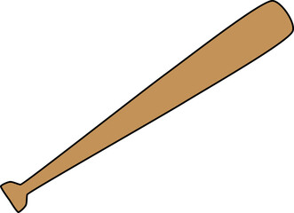 Baseball Bat Illustration