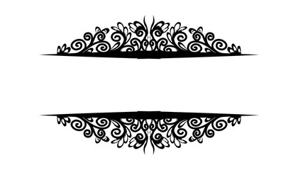 Vintage black frame design. Perfect for invitation cards, book covers, wallpapers, banners, web