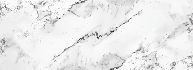 Fototapeta premium White marble texture background with copy space