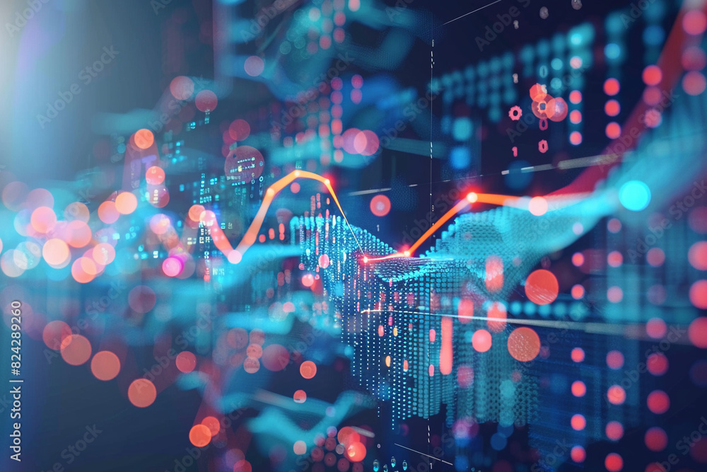Poster generative ai overview for project managers fund invetment and data analysis.