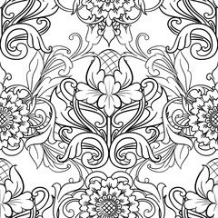 Baroque decoratice divider book typography ornament design elements vintage dividing shapes Border illustration