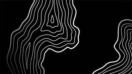 Topographic map contour background. topographic contour wallpaper. contour lines background. abstract wavy background. 