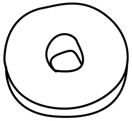 junk food meal outline