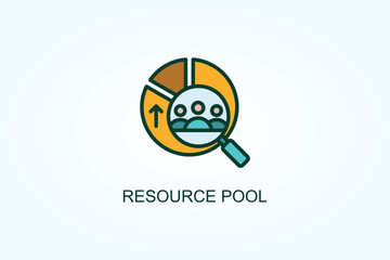 Resource Pool Vector  Or Logo Sign Symbol Illustration
