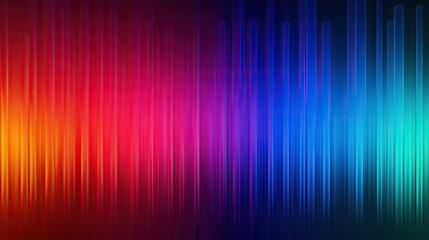 Fototapeta premium Gradient background resembling a neon light spectrum