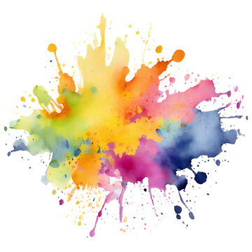 recommend clip art: Paint brush colorful stroke. Abstract textured art illustration.