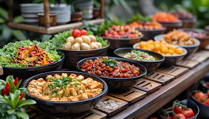 Obraz premium food background