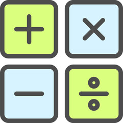 Obraz premium summtion sign