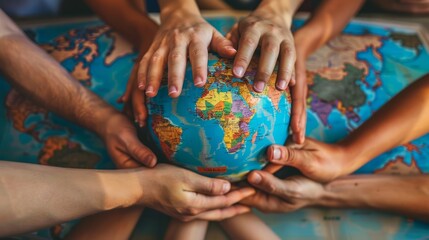 International Friendship Day Concept. The concept of happy together