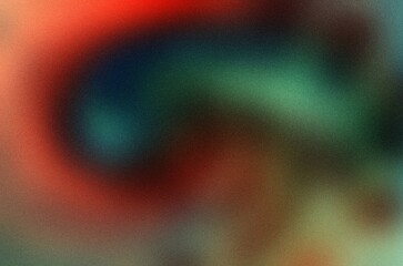 red black green , spray texture color gradient rough abstract retro vibe background template , grainy noise grungy empty space shine bright light and glow