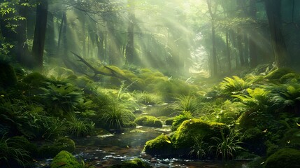 Landscape nature scene