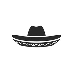 Sombrero hat icon